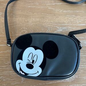 H&M Mickey Mouse Black Crossbody Bag